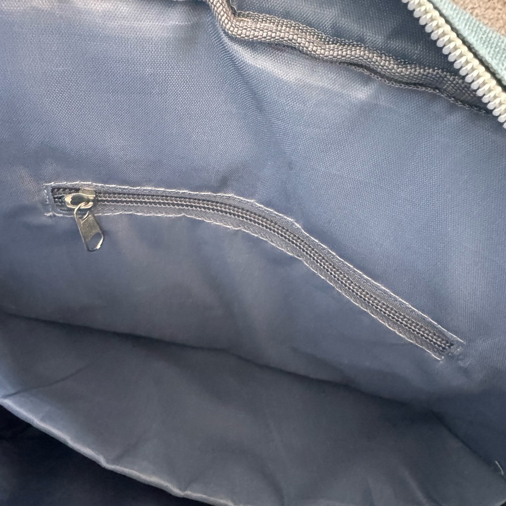 Turquoise Backpack Computer Laptop Bag Trendy Sty… - image 3